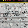 Têxtil de chiffon de impressão floral tecido 100% poliéster